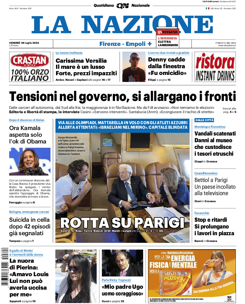 Prima-pagina-la nazione-edizione-di-oggi-20240726